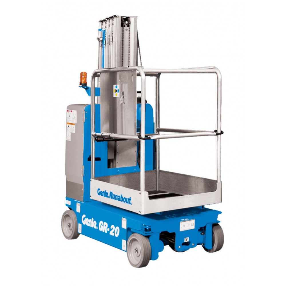 20ft GENIE GR20 VERTICAL MANLIFT